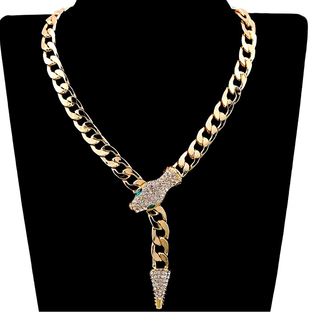 ✨✨Cuban Snake Necklace✨Adjustable✨✨